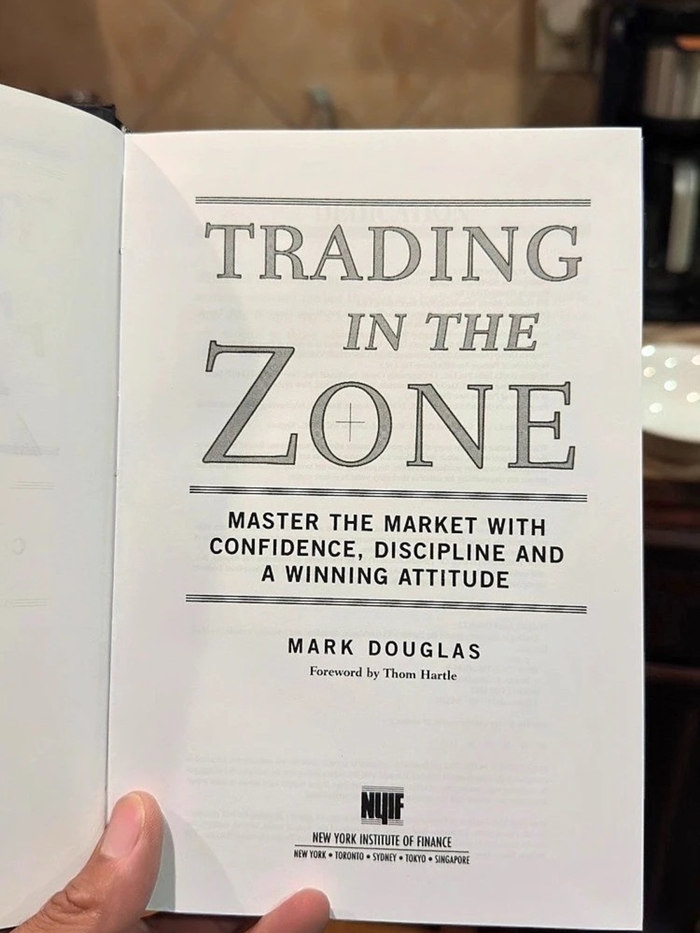 Trading in the Zone Book